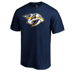 Nashville Predators Primary Logo Team T-Shirt - Navy T-shirts