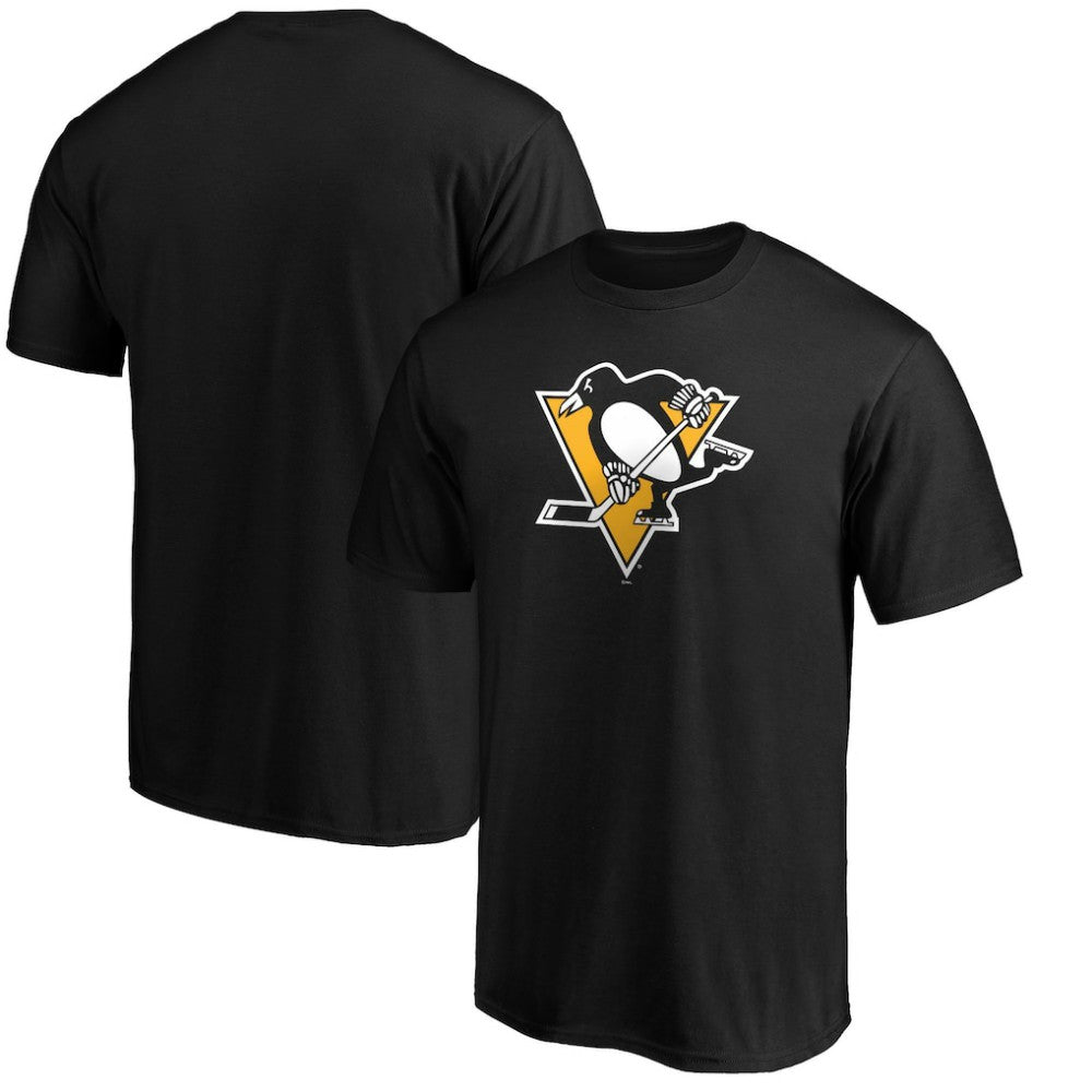 Pittsburgh Penguins Primary Logo T-Shirt - Black T-shirts