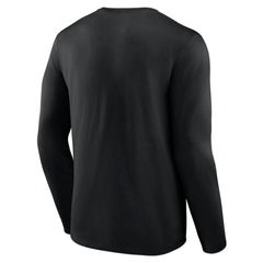 Pittsburgh Penguins Primary Logo Team Long Sleeve T-Shirt - Black T-shirts