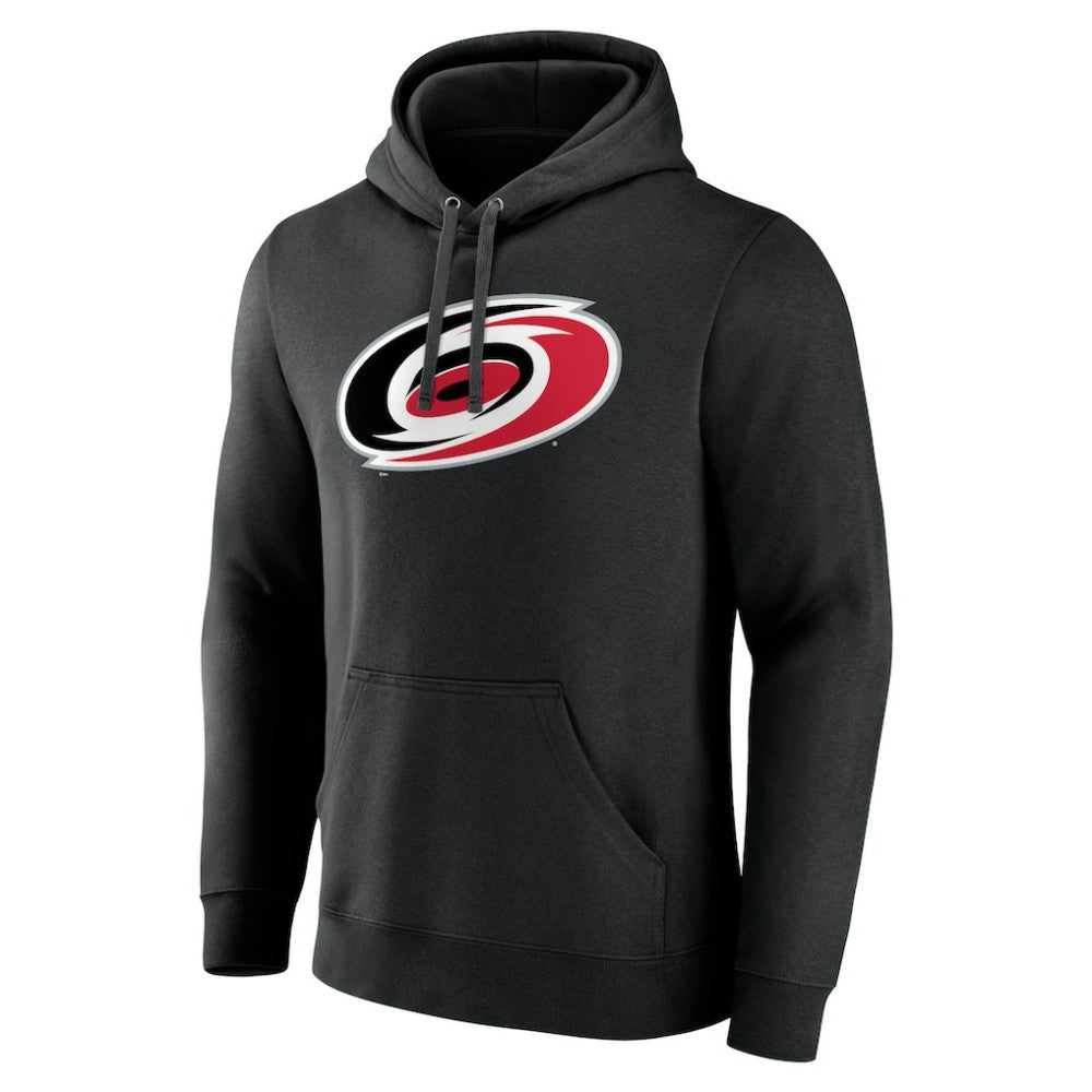 Carolina Hurricanes Primary Team Logo Pullover Hoodie - Black Hoodies