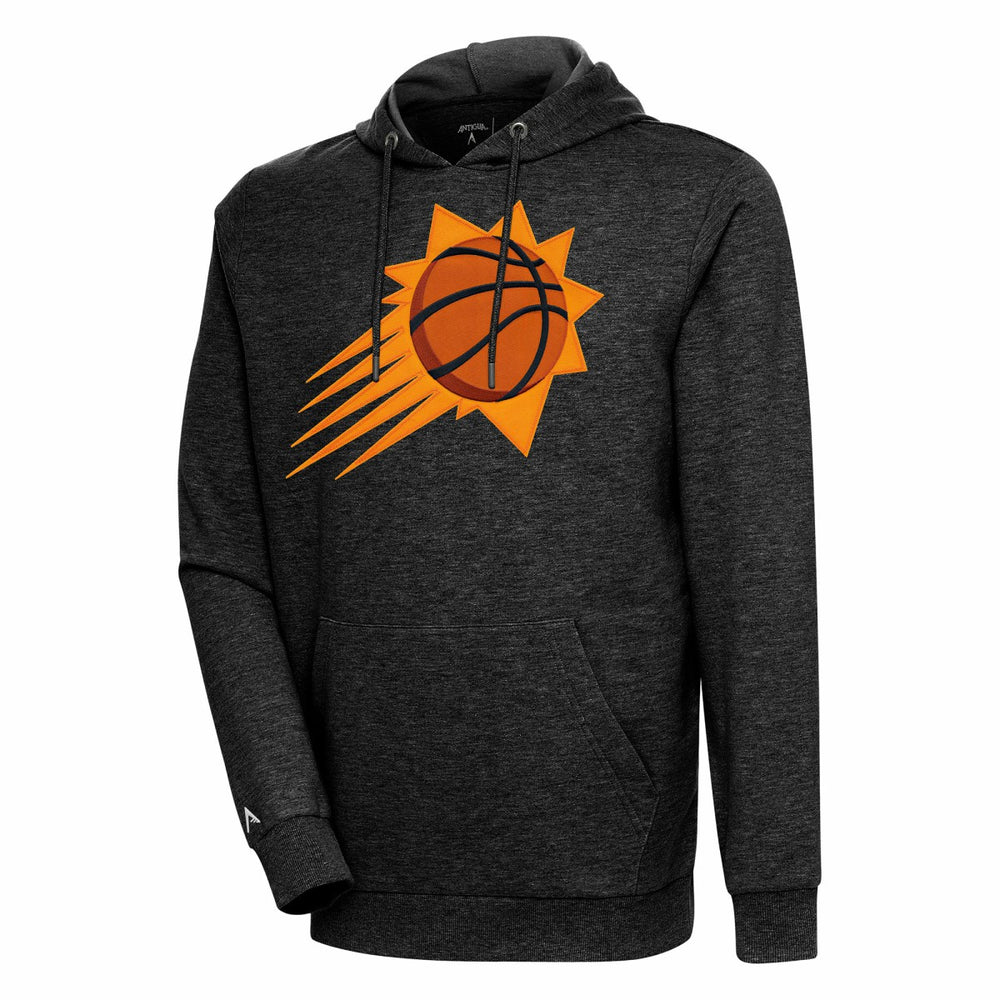 Phoenix Suns Antigua Action Pullover Hoodie - Heather Black shop