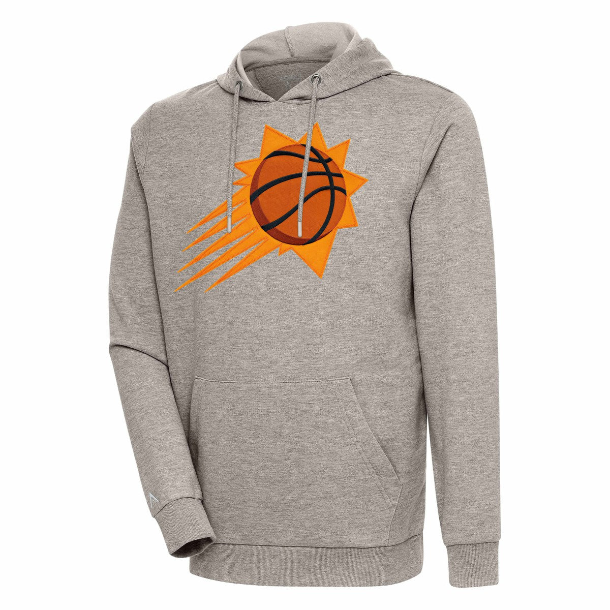 Phoenix Suns Antigua Action Pullover Hoodie - Oatmeal discount