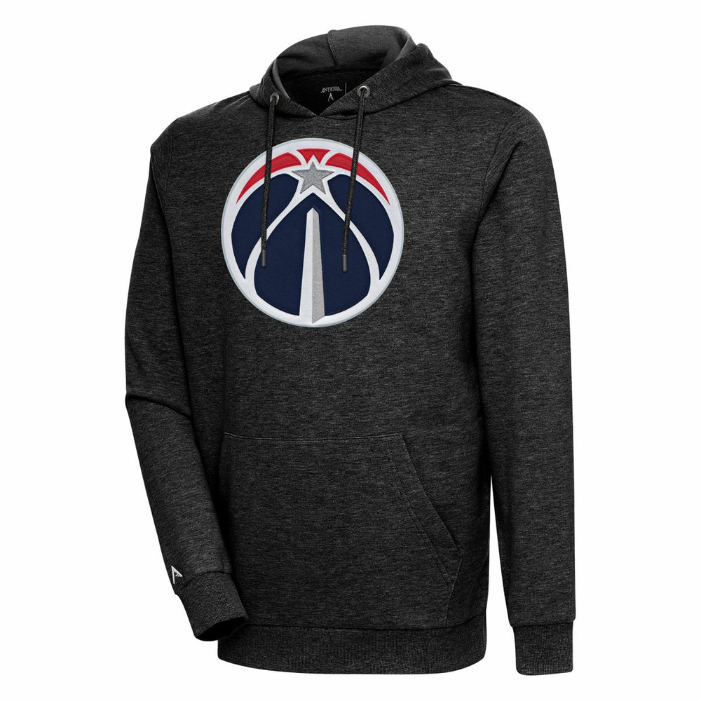 Washington Wizards Antigua Action Pullover Hoodie - Heather Black cheap