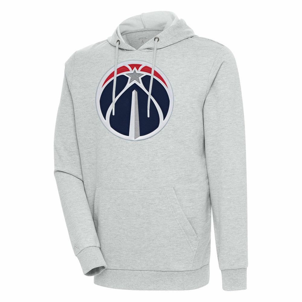 Washington Wizards Antigua Action Pullover Hoodie - Heather Gray online