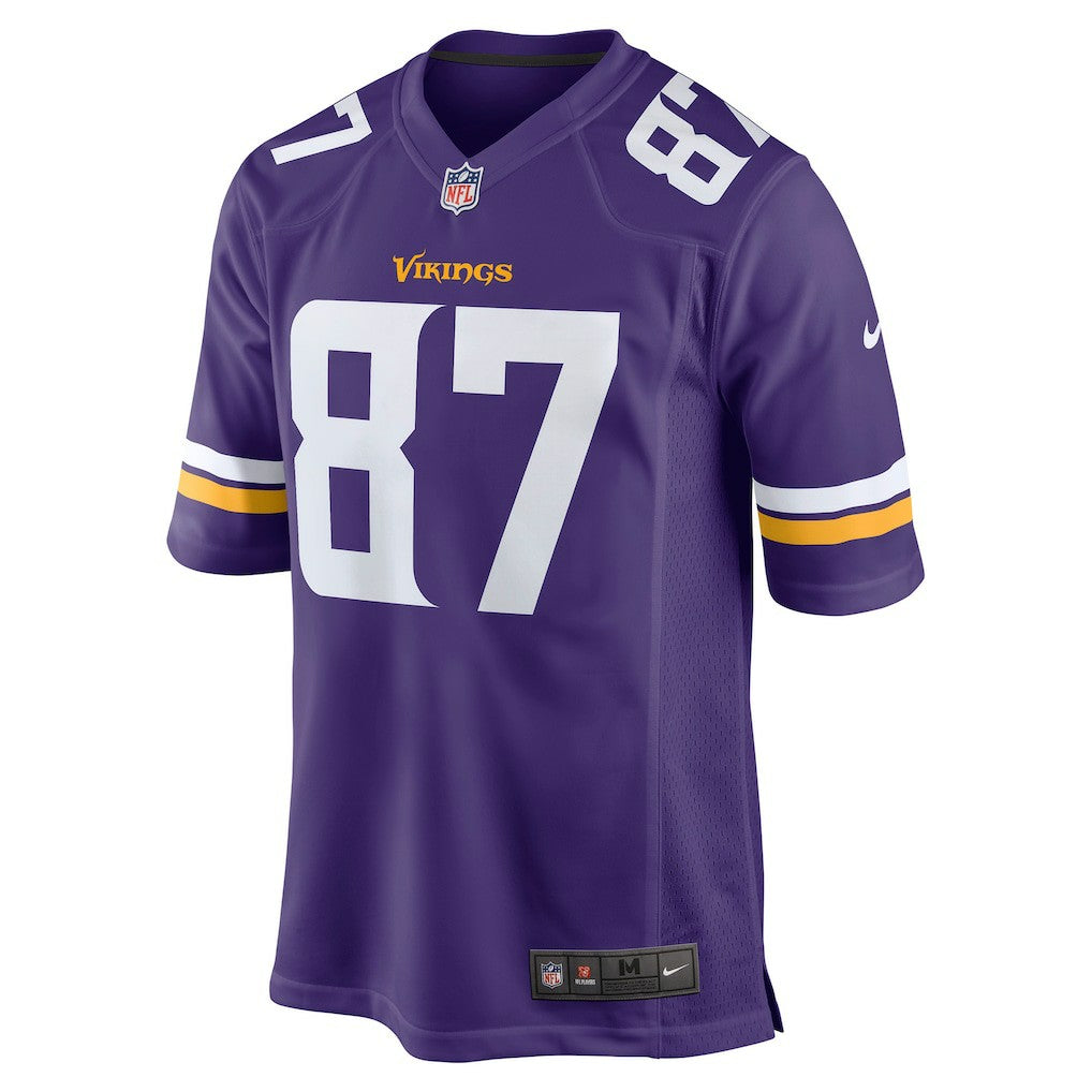 T.J. Hockenson Minnesota Vikings Game Player Jersey - Purple cheap