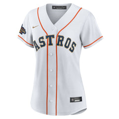 Alex Bregman Houston Astros Women's 2023 Gold Collection Replica Player Jersey White/Gold