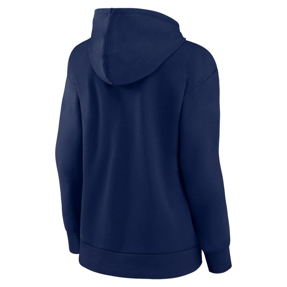 Winnipeg Jets Women's Primary Logo Pullover Hoodie - Navy Hoodies
