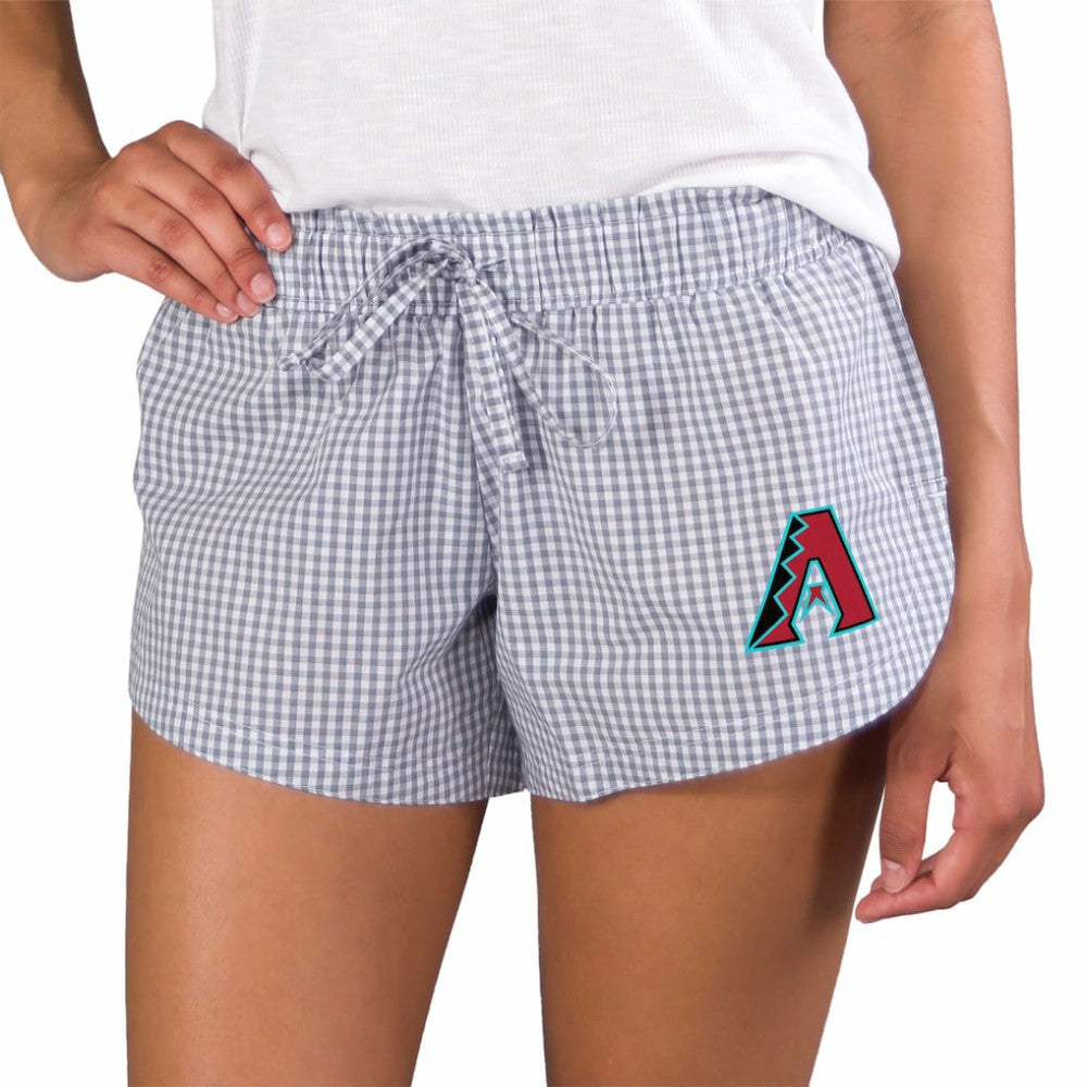 Arizona Diamondbacks Concepts Sport Women's Tradition Woven Shorts Gray