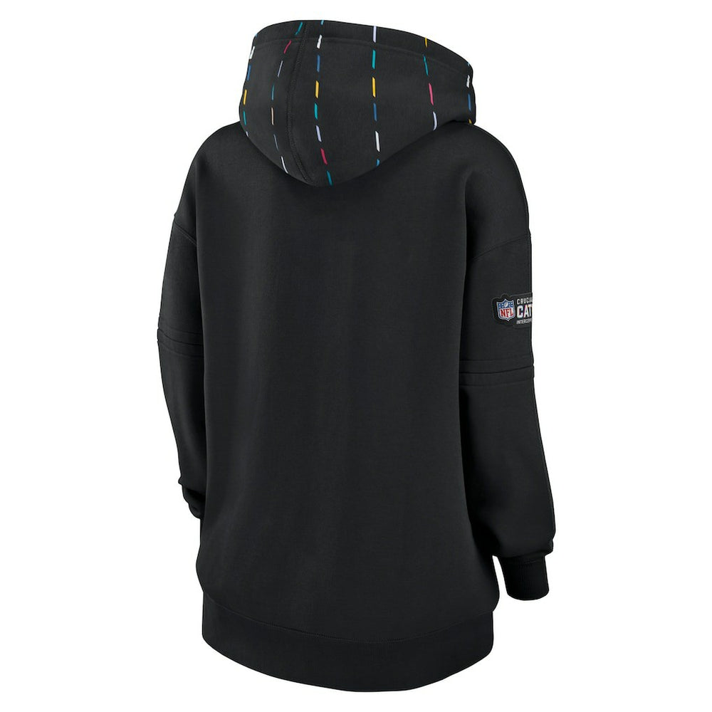 New York Jets Women's 2023 NFL Crucial Catch Club Pullover Hoodie - Black online