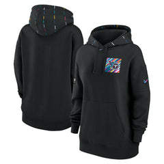 Tennessee Titans Women's 2023 NFL Crucial Catch Club Pullover Hoodie - Black on sale