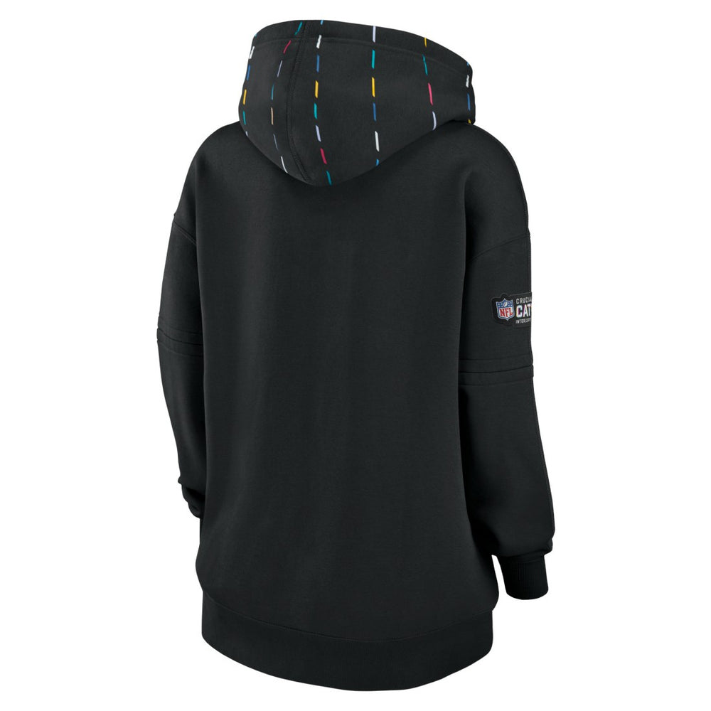 Tennessee Titans Women's 2023 NFL Crucial Catch Club Pullover Hoodie - Black on sale