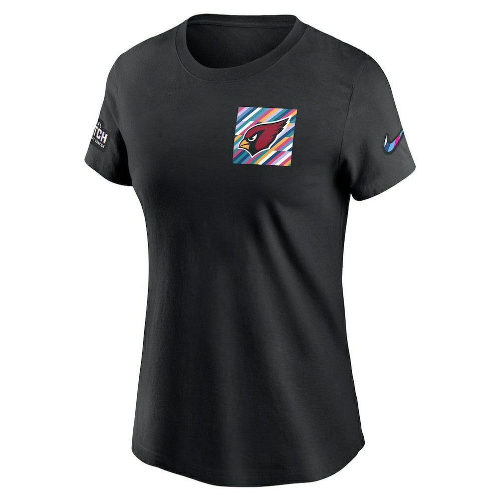 Arizona Cardinals Women's Crucial Catch Sideline Tri-Blend T-Shirt - Black online