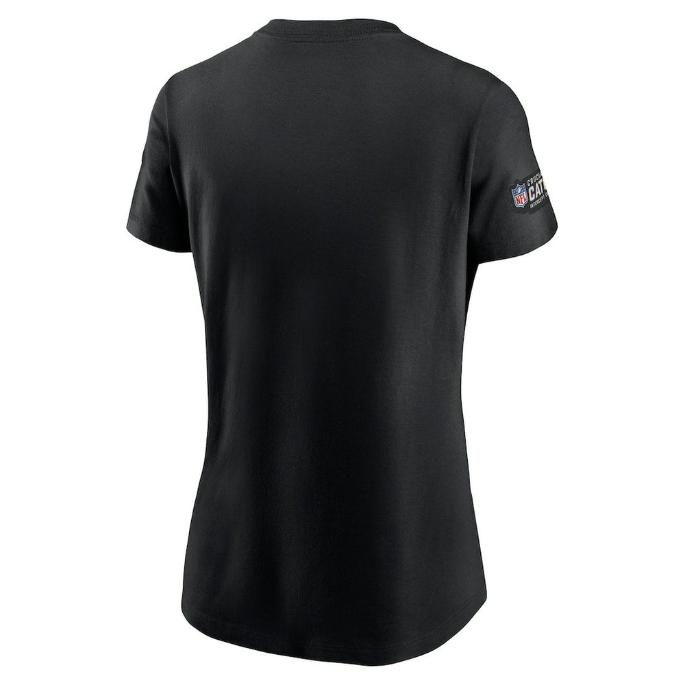 Indianapolis Colts Women's Crucial Catch Sideline Tri-Blend T-Shirt - Black outlet