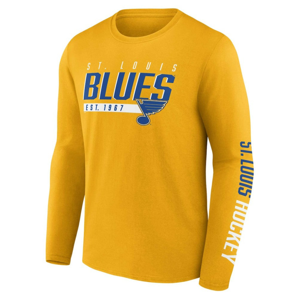St. Louis Blues Fanatics Bottle Rocket T-Shirt Combo Pack - Gold/Blue T-shirts