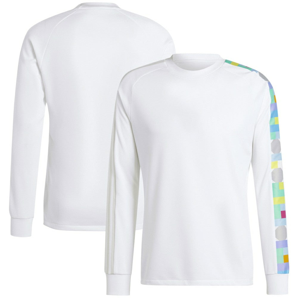 Peter Saville x Manchester United Long Sleeve Jersey – White outlet