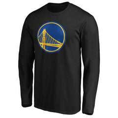 Golden State Warriors Primary Team Logo Long Sleeve T-Shirt sale - Black sale