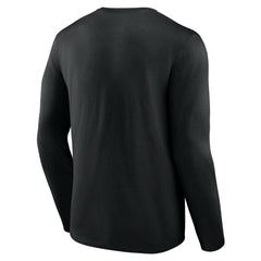 Minnesota Timberwolves Primary Team Logo Long Sleeve T-Shirt - Black for sale