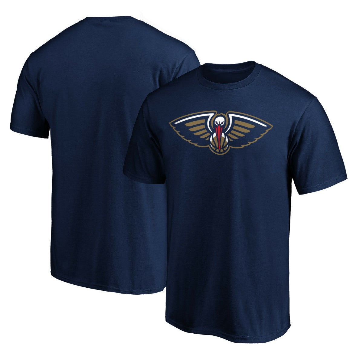 New Orleans Pelicans Primary Logo T-Shirt - Navy outlet
