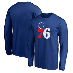Philadelphia 76ers Primary Team Logo Long Sleeve T-Shirt - Royal shop