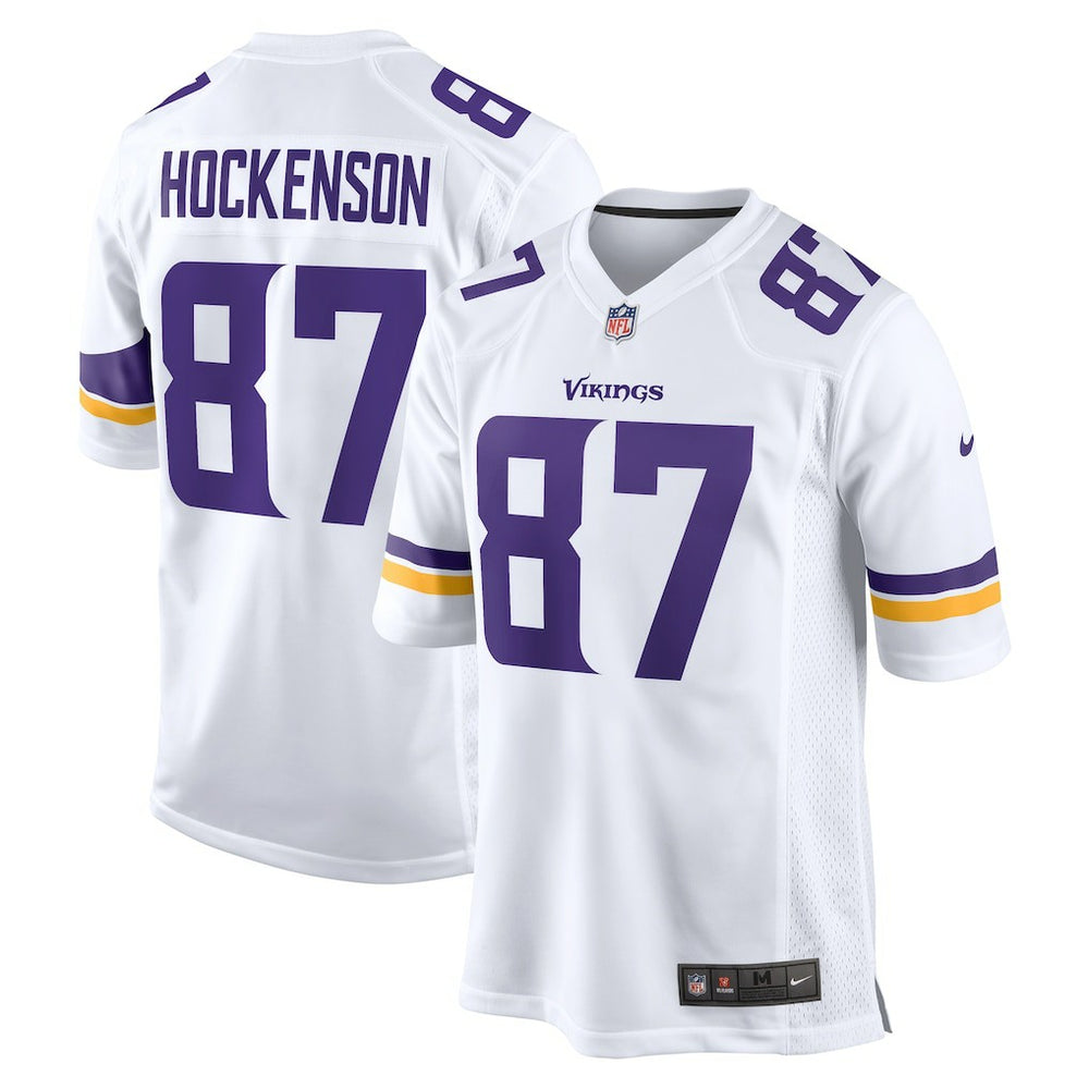 T.J. Hockenson Minnesota Vikings Game Player Jersey - White on sale