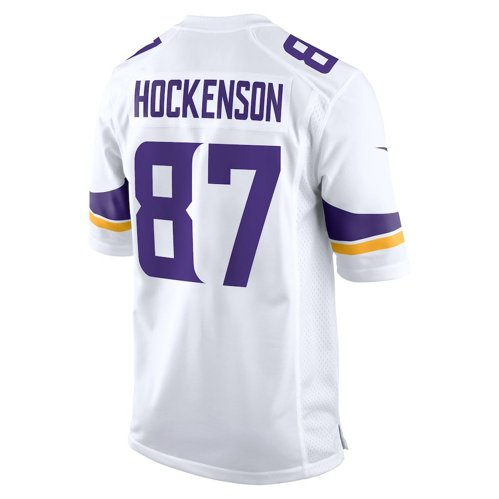 T.J. Hockenson Minnesota Vikings Game Player Jersey - White on sale