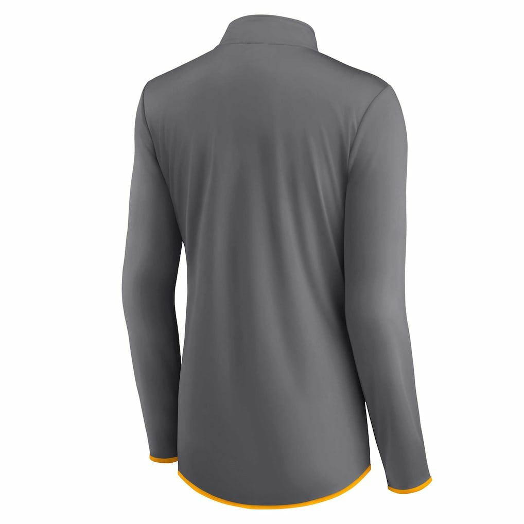 Los Angeles Rams Women's Adult Corner Long Sleeve 1/4 Zip Top - Gray online