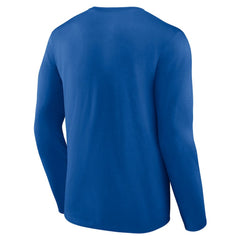 St. Louis Blues Fanatics Rinkside Long Sleeve T-Shirt - Blue T-shirts