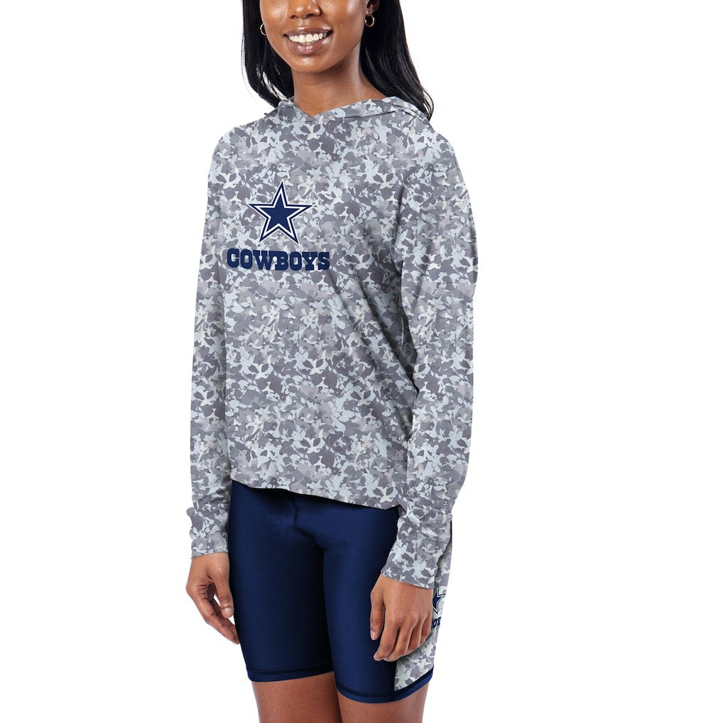 Dallas Cowboys Certo Women's Session Pullover Hoodie - Navy discount