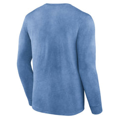 St. Louis Blues Fanatics Keep The Zone Long Sleeve T-Shirt - Heather Blue T-shirts