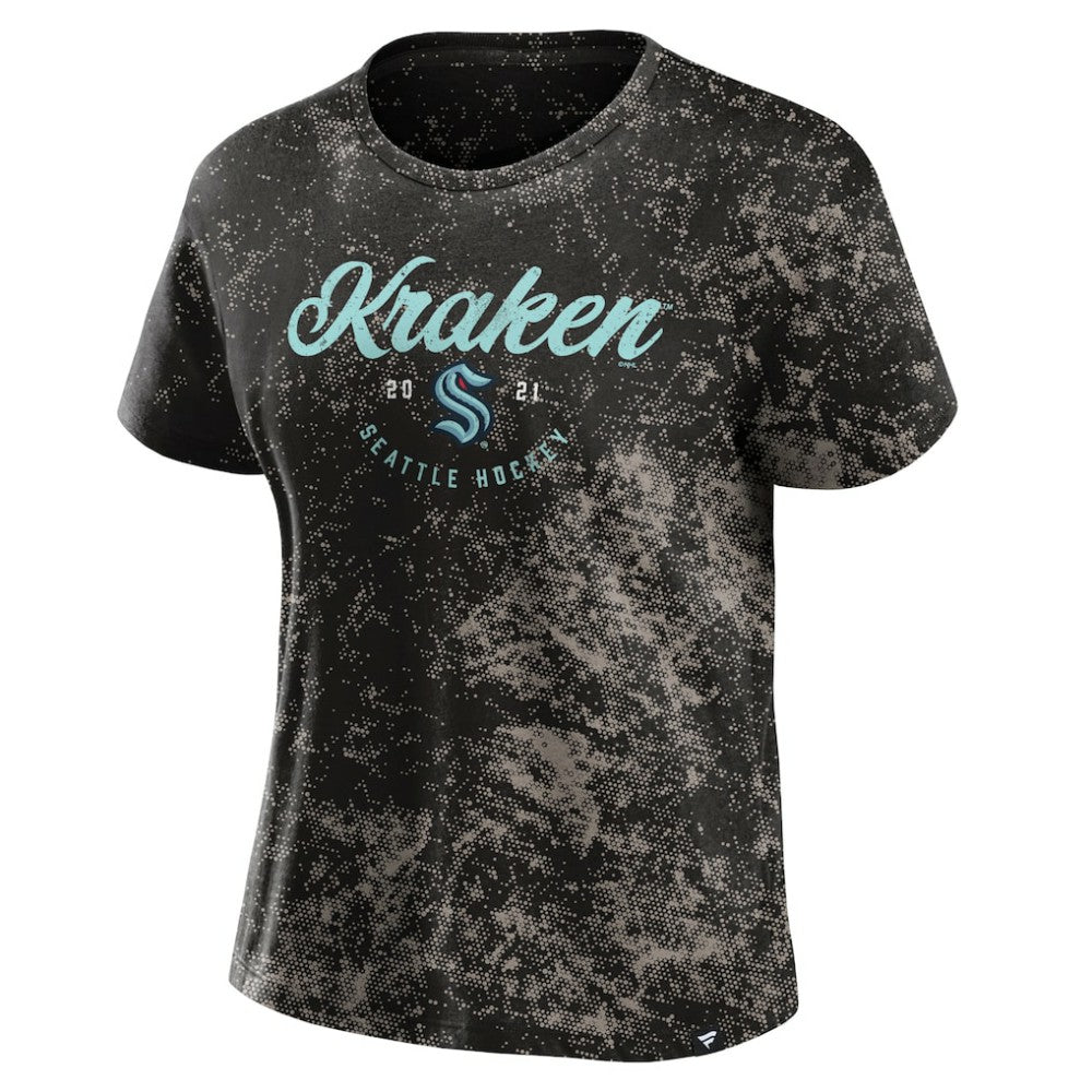 Seattle Kraken Fanatics Women's Breakaway T-Shirt - Black T-shirts