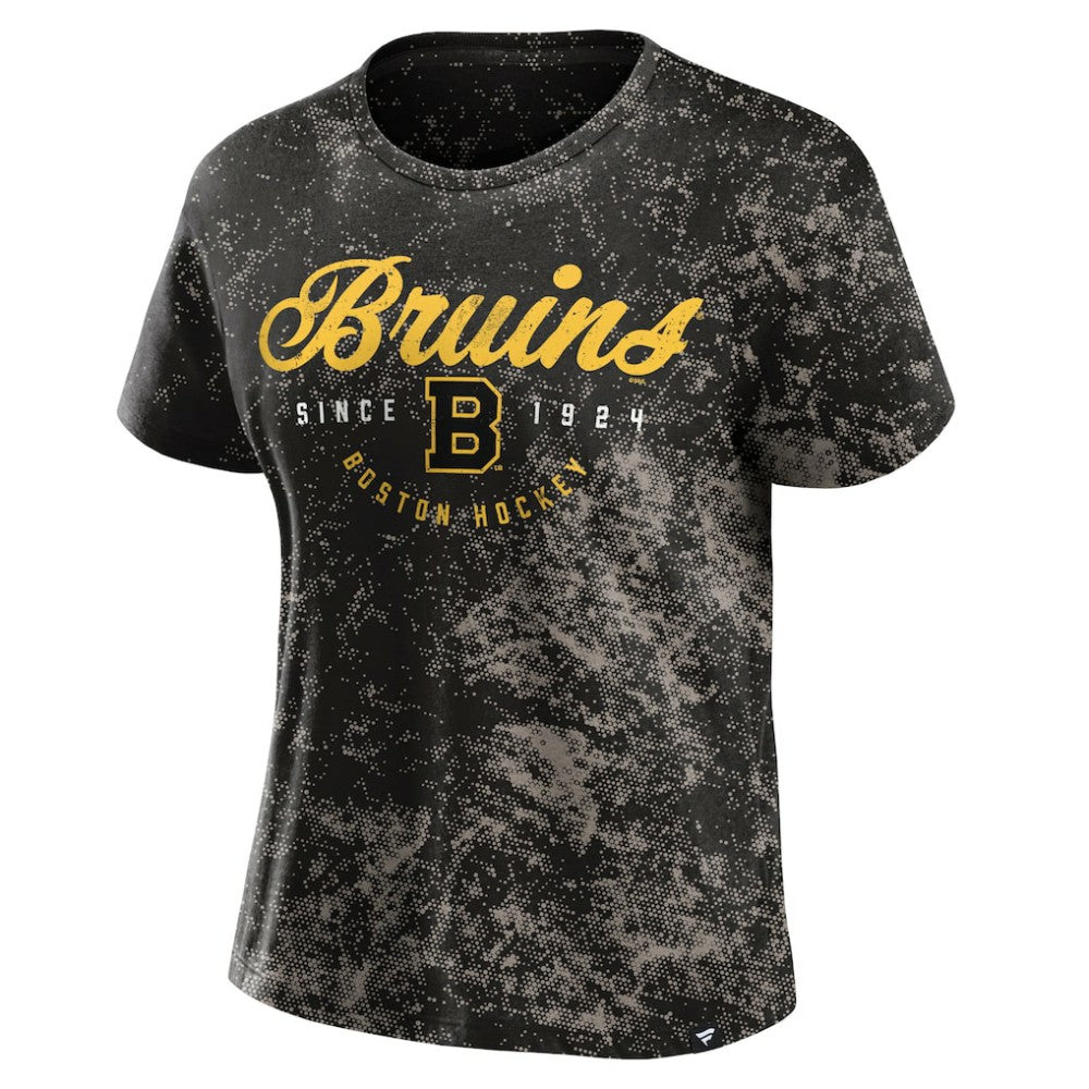 Boston Bruins Fanatics Women's Breakaway T-Shirt - Black T-shirts