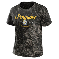 Pittsburgh Penguins Fanatics Women's Breakaway T-Shirt - Black T-shirts
