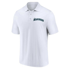 Seattle Mariners Two-Pack Logo Lockup Polo Set Navy/White