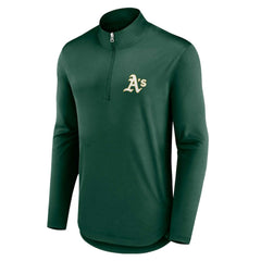 Athletics Quarterback Quarter-Zip Top Green