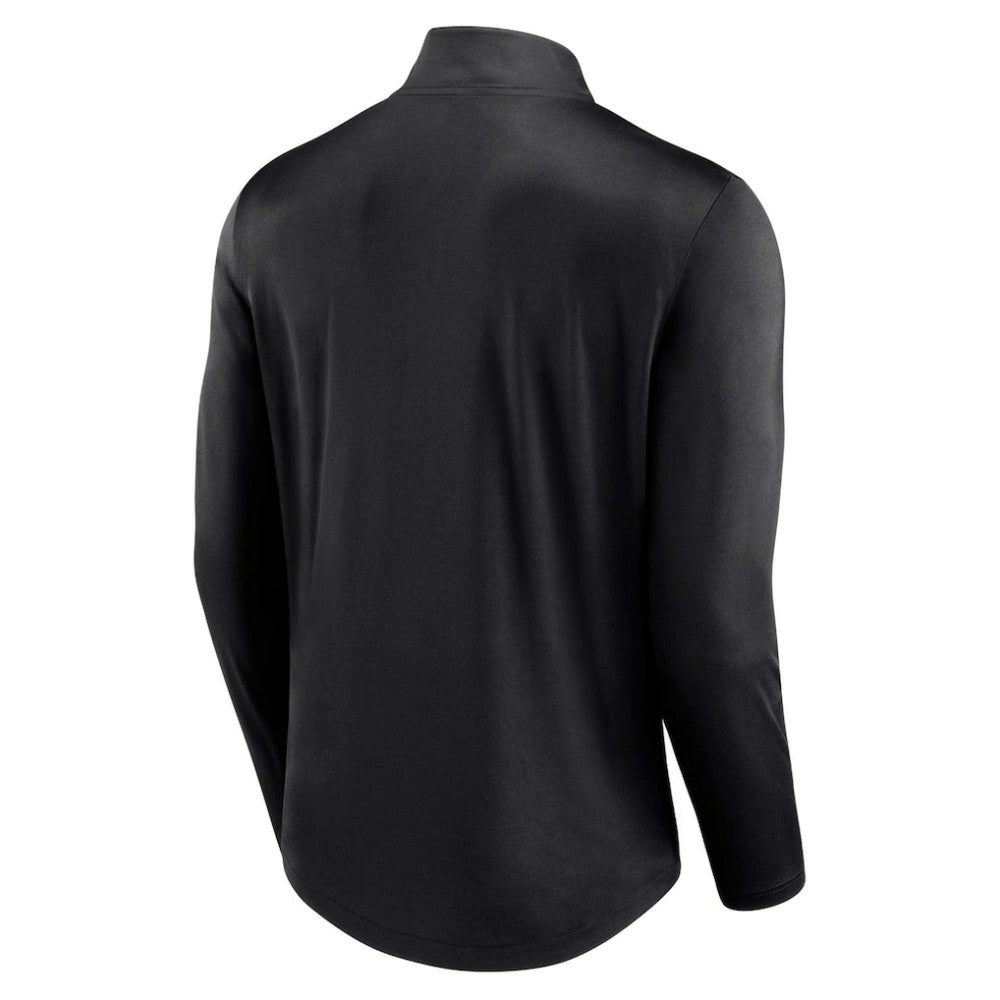 Chicago White Sox Quarterback Quarter-Zip Top Black