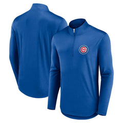 Chicago Cubs Quarterback Quarter-Zip Top Royal