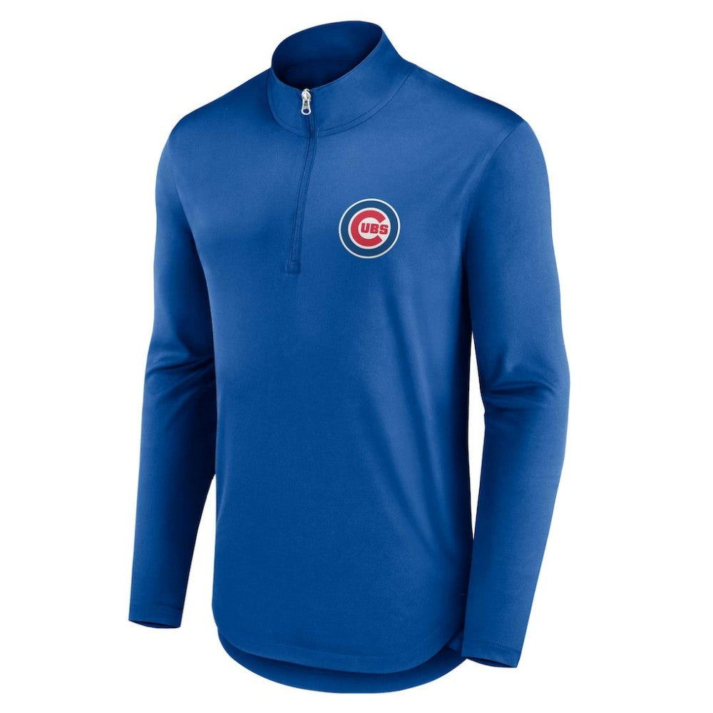Chicago Cubs Quarterback Quarter-Zip Top Royal