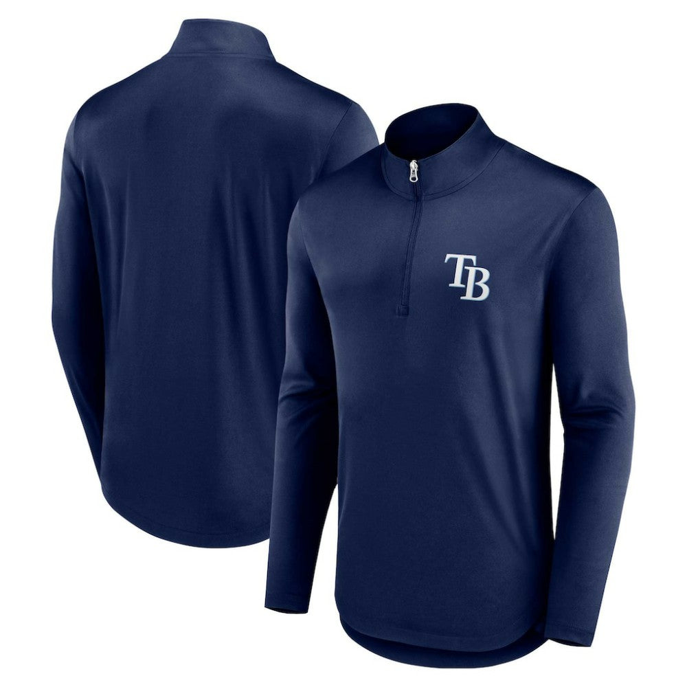 Tampa Bay Rays Quarterback Quarter-Zip Top Navy