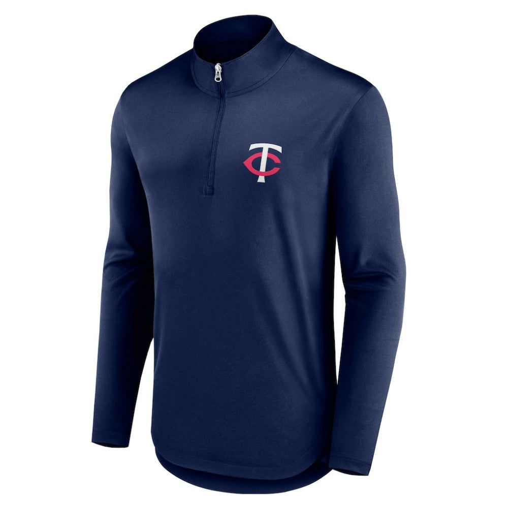 Minnesota Twins Quarterback Quarter-Zip Top Navy