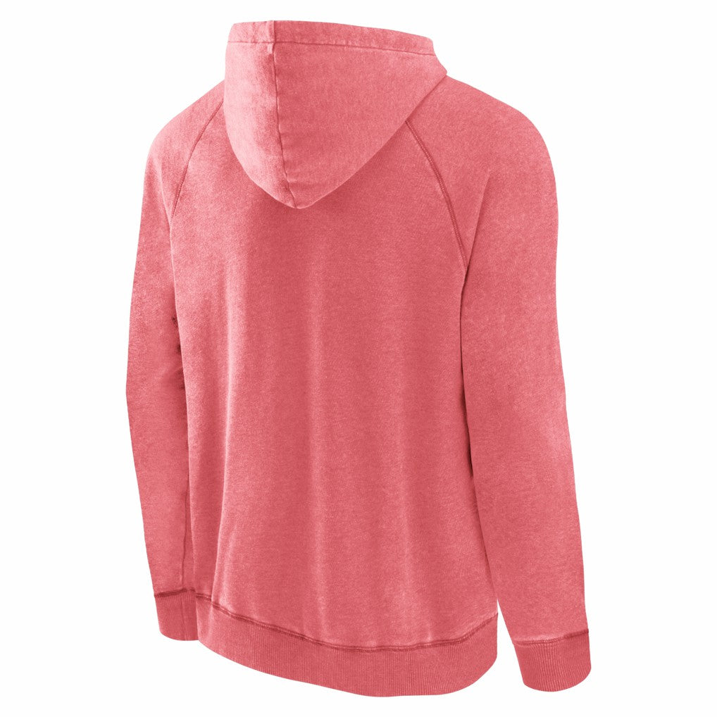 Chicago Bulls Foul Trouble Snow Wash Raglan Pullover Hoodie - Heather Red online
