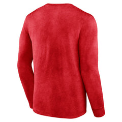 LA Clippers Front Court Press Snow Wash Long Sleeve T-Shirt - Heather Red outlet