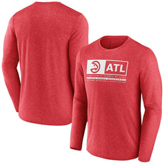 Atlanta Hawks Three-Point Play T-Shirt - Heather Red sale
