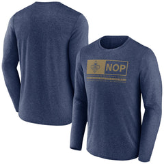 New Orleans Pelicans Three-Point Play T-Shirt - Heather Navy discount