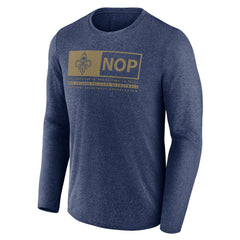 New Orleans Pelicans Three-Point Play T-Shirt - Heather Navy discount
