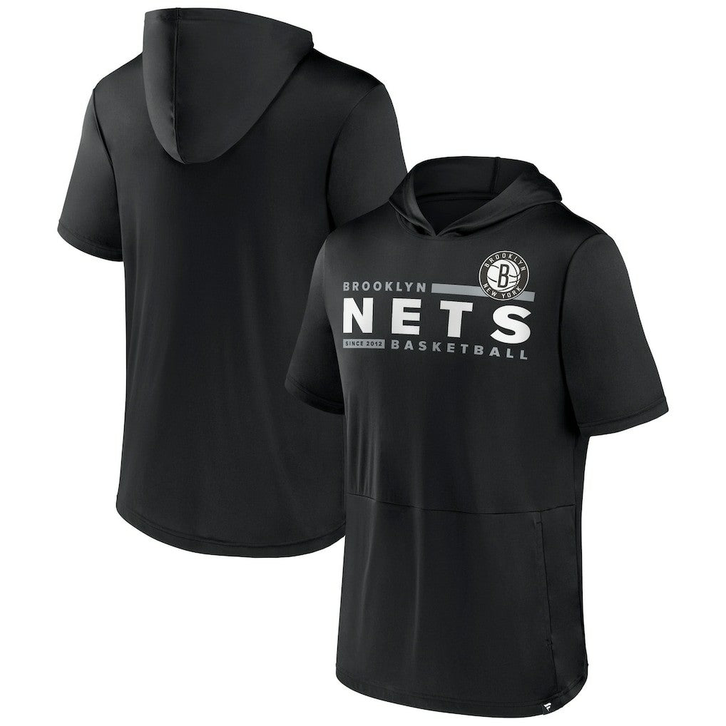 Brooklyn Nets Possession Hoodie T-Shirt - Black online