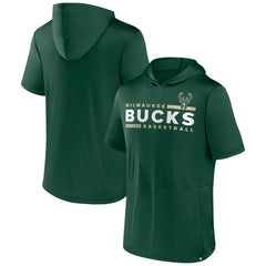 Milwaukee Bucks Possession Hoodie T-Shirt - Hunter Green sale
