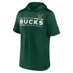 Milwaukee Bucks Possession Hoodie T-Shirt - Hunter Green sale