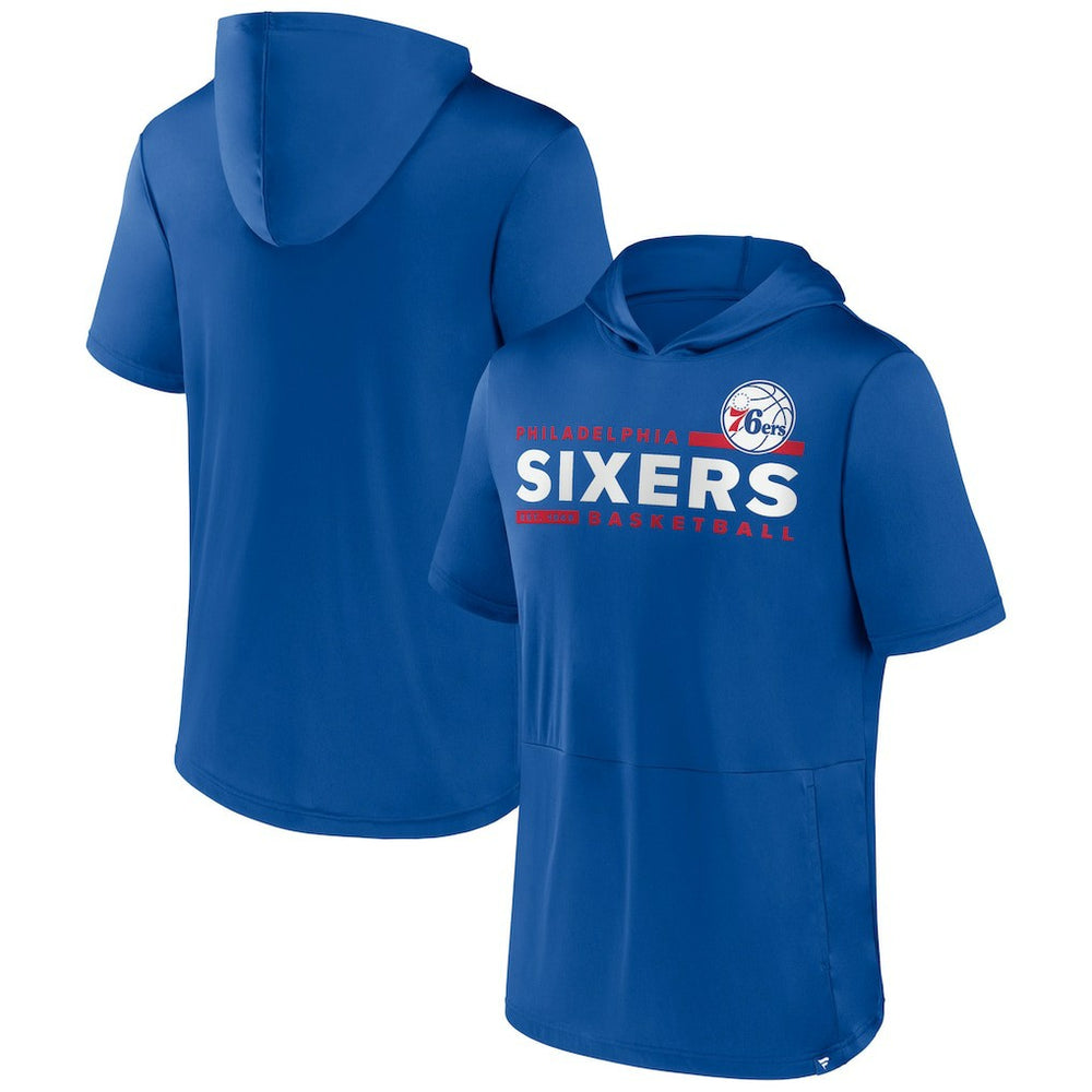 Philadelphia 76ers Possession Hoodie T-Shirt - Royal cheap