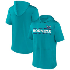Charlotte Hornets Possession Hoodie T-Shirt - Teal shop