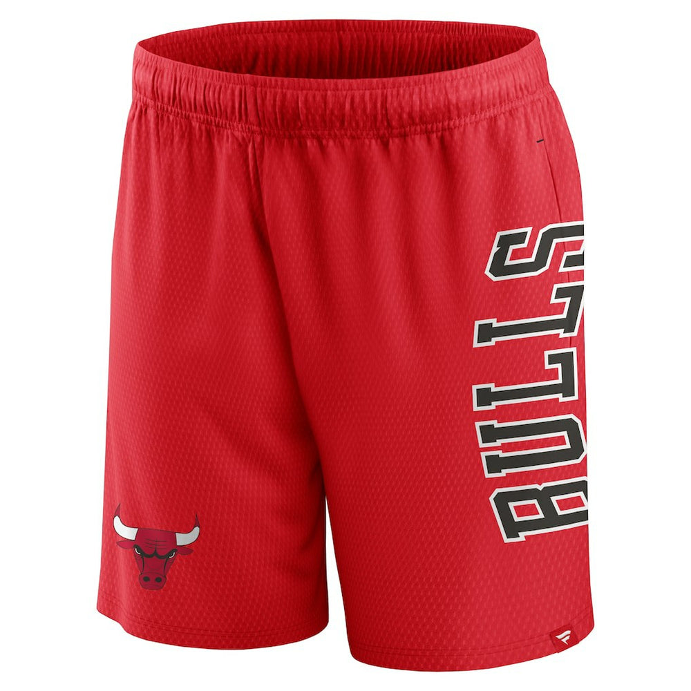 Chicago Bulls Post Up Mesh Shorts - Red on sale